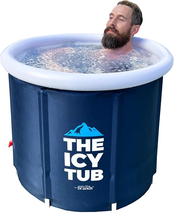 Ice Bath Tub, Cold Plunge Tub, for Athletes Recovery Inflatable Portable Tub Outdoor, Ice Water Plunge Pod Barrel Cold Therapy Pool