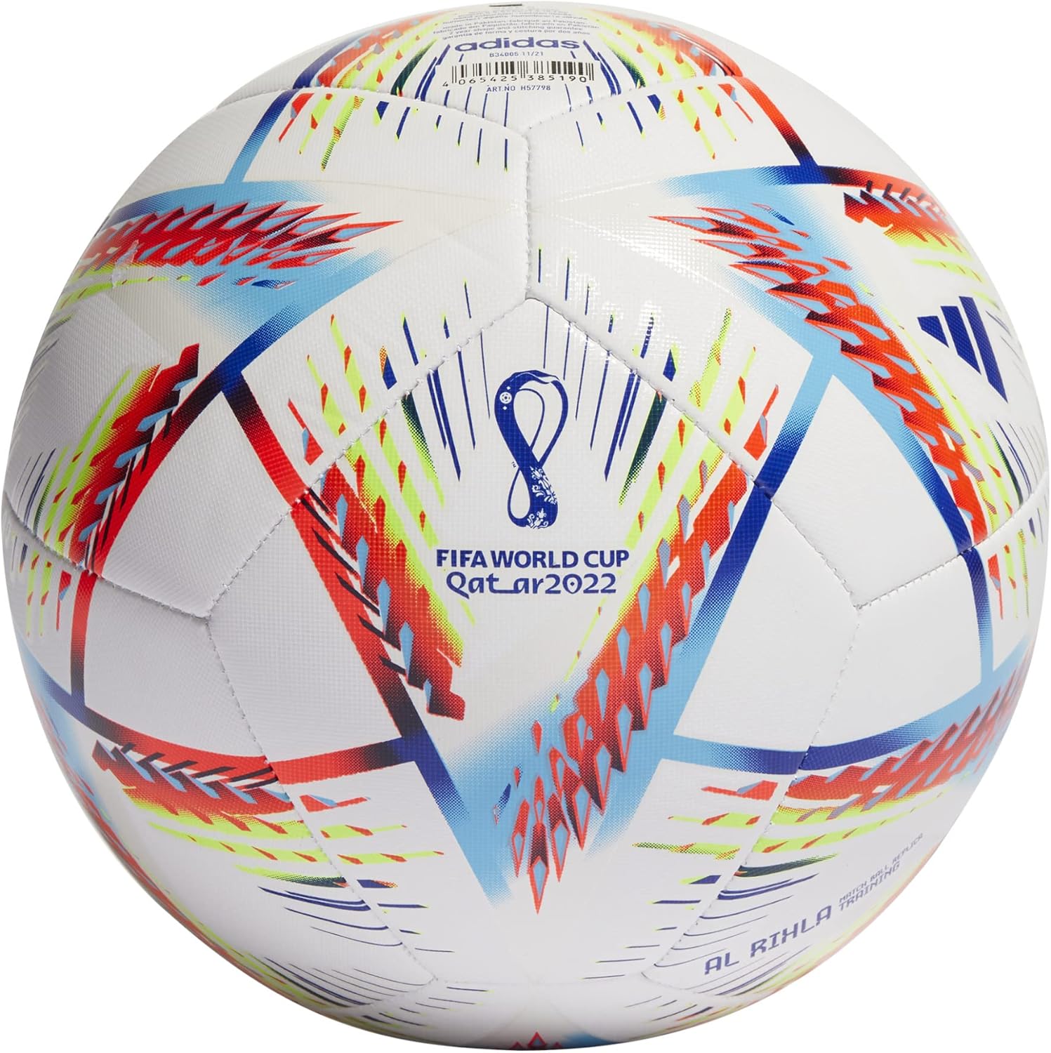 adidas al rihla football white / pantone 4 unisex adult