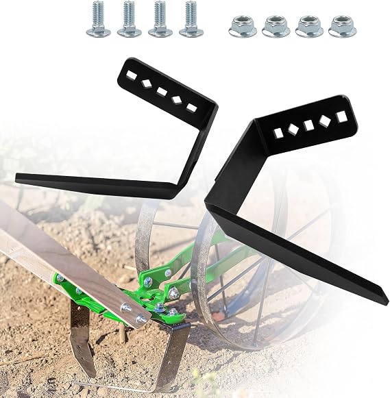 ATRACYPART Wheel Hoe Sweeps Weeding Blades for Hoss & Planet Jr. Wheel Hoes | Heavy-Duty Cultivation Attachments