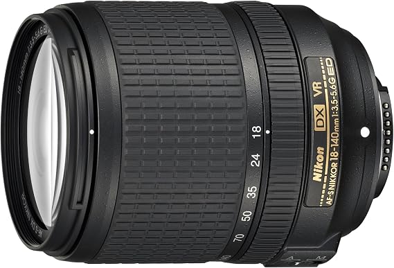 Nikon AF-S DX NIKKOR 18-140mm f/3.5-5.6G ED VR Nikon DX Format High Magnification Zoom Lens