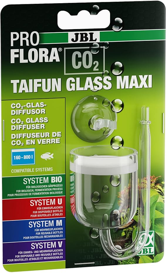 JBL PROFLORA CO2 Typhoon Glass Maxi