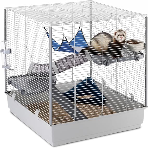 Ferplast Furet Ferret Cage, X-Large, 80 x 75 x 86.5 cm, Grey