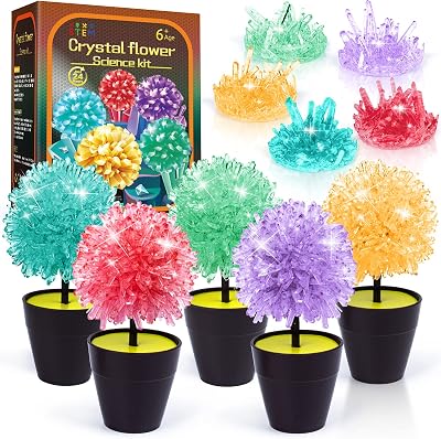Crystal Growing Kit, STEM Projects Science Kits for Kids Age 8-12, Girls Toys 8-10 Years Old, Crafts Gift Toys for 6 7 8 9 10 11 12 Years Old Girls & Boys