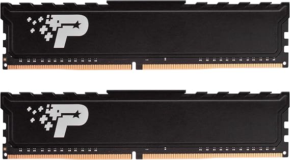 Patriot Signature Premium DDR4 RAM 32GB (2x16GB) 2666MHz Desktop Memory