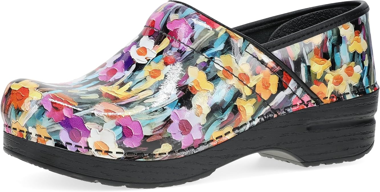 Dansko Women's Professional Planet Patent Clog Mule
