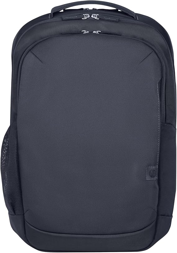 HP 16" Everyday Laptop Sırt Çantası, 600D Geri Dönüşümlü Polyester, 21 l, Dolgulu Bölme, Su Geçirmez, Gri