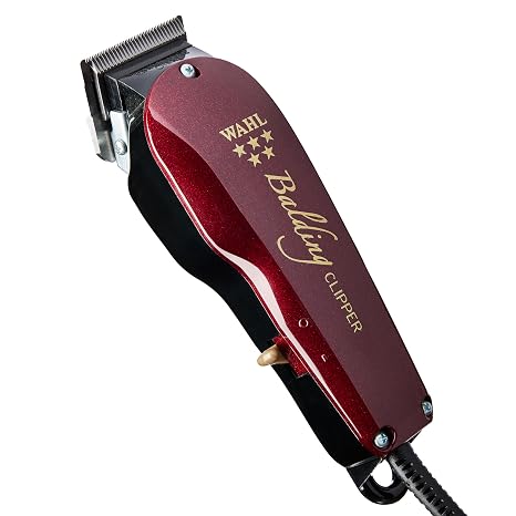 Wahl Professional 5 Star Balding Corded Clipper, Ultra-Close, Model 8110