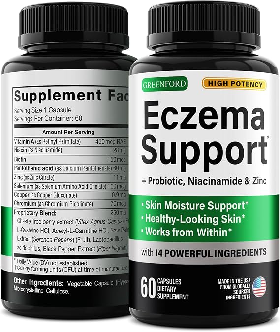 Skin Health Supplement - Support Clear-Looking Skin from Within - 60 Caps