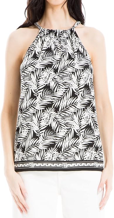 Max Studio Womens Halter TopBlouse