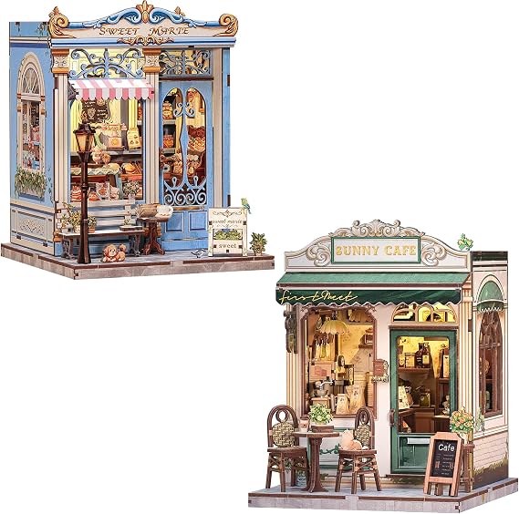 Cutefun 2Pcs Miniature House Kit