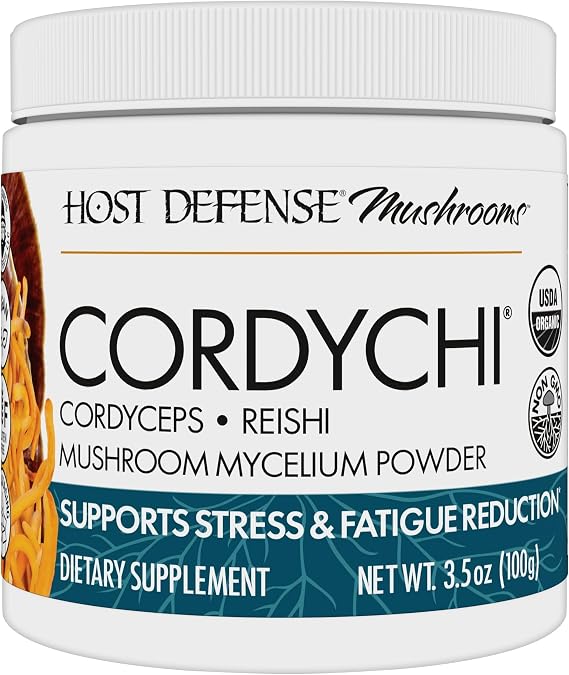 Host Defense CordyChi Powder, Immune Support, 3.5 oz