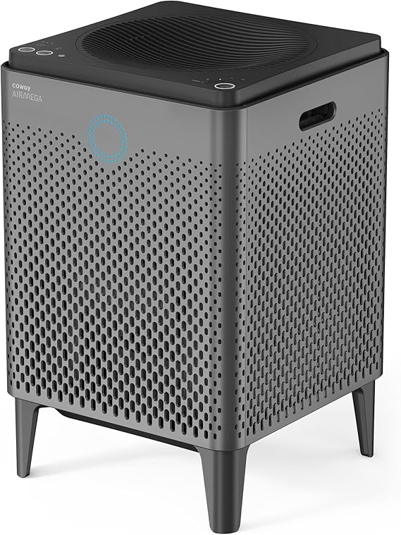 COWAY Air Purifier for Home Large Room Up to 3,120ft2, Washable Pre-Filter and HEPA Filter for Smoke, Allergies, Pet Dander, Odor, AQI, Auto & Sleep Mode, Timer, Airmega 400G