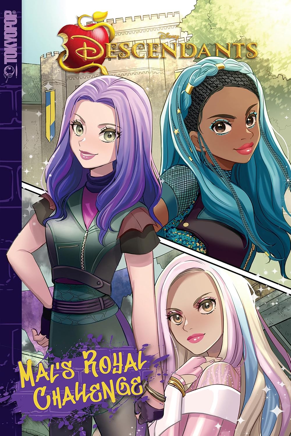 Disney Manga: Descendants - Mals Royal Challenge Paperback – June 25, 2024