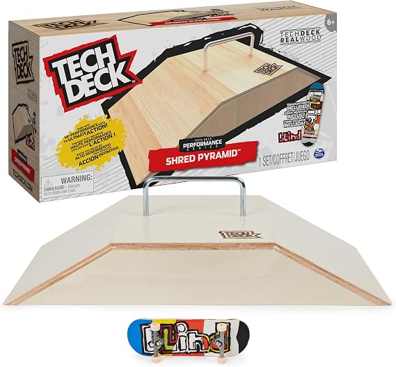Tech Deck - drewniana rampa