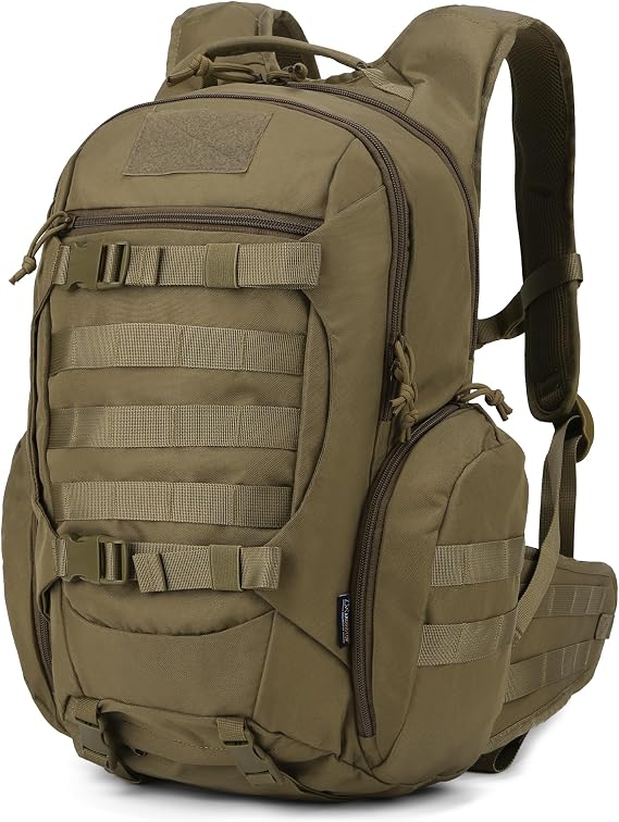 Mardingtop 28L Military Tactical Backpack Practical Rucksack for Men with Molle System Outdoor Hiking Backpack Army Backpack for Hiking, Traveling, Mountaining