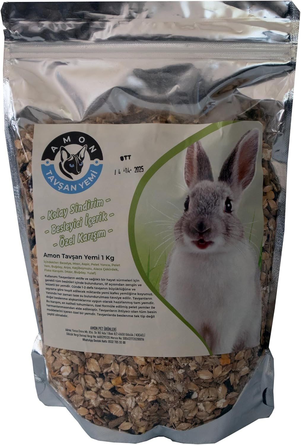 Tavşan Yemi Ince Karışım 1 kg