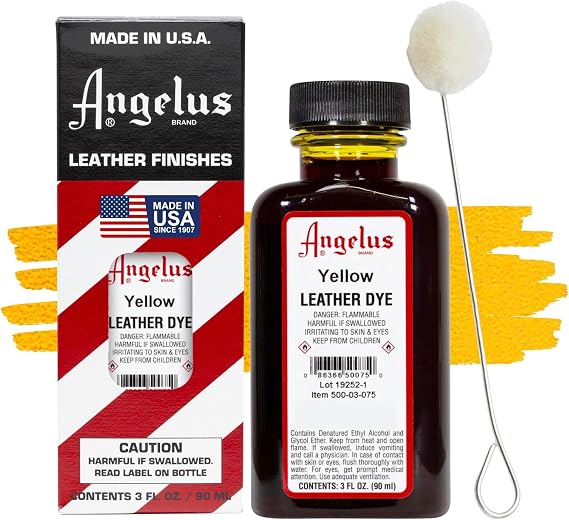 Angelus Leather Dye Yellow