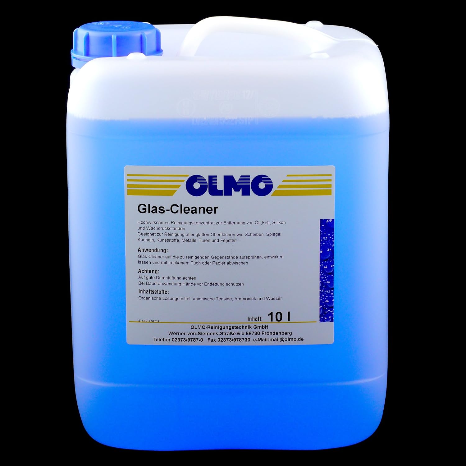 Glass Cleaner 10 Litres