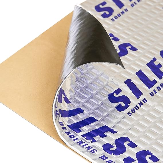 Sound deadening Matte 50 Mil – Sound Deadener Matte – Auto Sound Dämpfung Material – Sound Dämpfer – Sound deadening Material Sound Isolation – Auto Sound deadening Bulk Kit Trunk Kapuze Fußmatten
