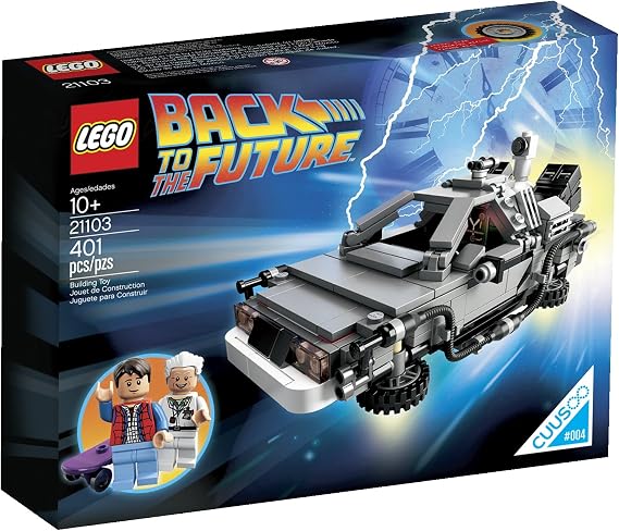LEGO 21103 The Delorean Time Machine Building Set