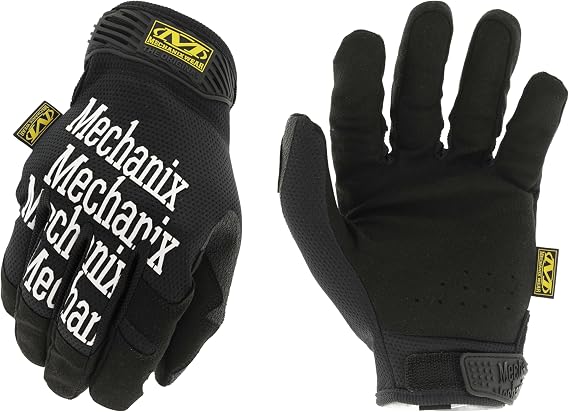 Mechanix Wear Original Touchscreen Work Gloves, X-Large, Black | Multi-Purpose Outdoor Gloves with Secure Fit, Machine Washable & Breathable Design for All-Day Comfort
