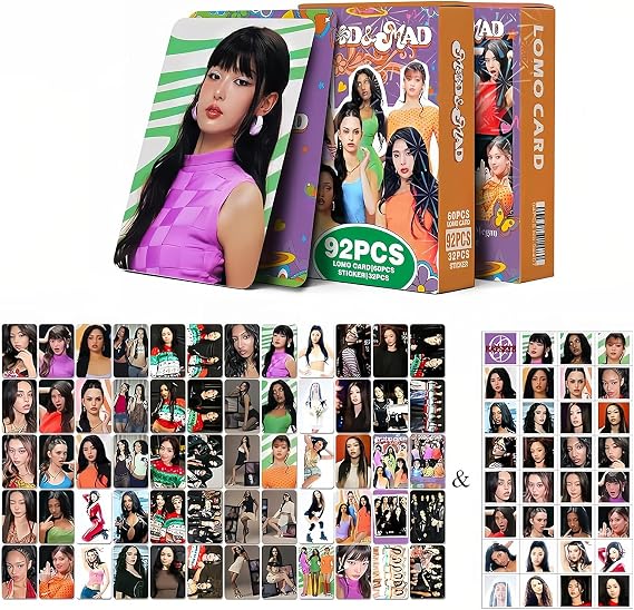 KATSEYE Photocards Set, 92 Pcs Premium High-Resolution Lomo Cards, Sensational Global Girl Group Merchandise, Ideal Fan Collectibles & Room Decor (5.5 x 8.5 cm)