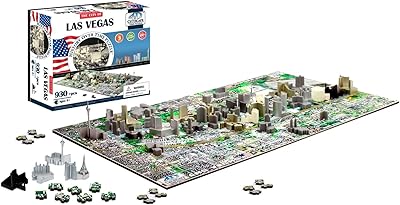 4D Cityscape Las Vegas Puzzle