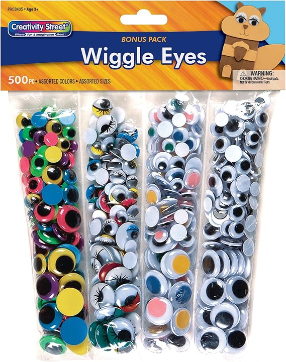 Creativity Street Wiggle Eyes Bonus Pack
