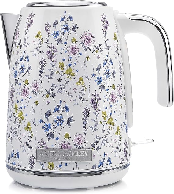 Laura Ashley Electric Kettles for Boiling Water, 1.7L Electric Tea Kettle