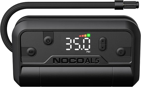 NOCO Air AL5 17 LPM 12V Cordless Tire Inflator & Portable Air Compressor