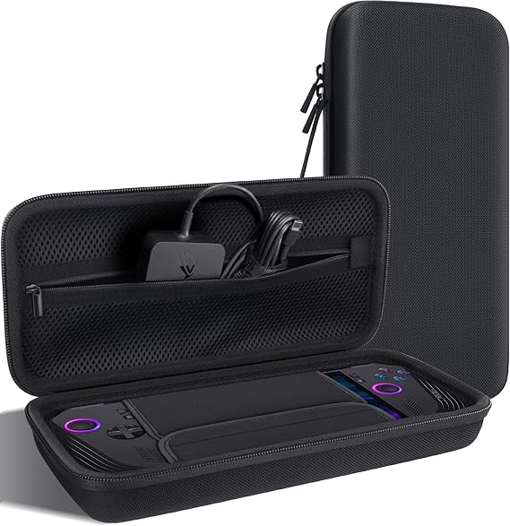 co2CREA Storage Travel Case for ASUS Rog Ally X 2024 RC72LA /Rog Ally AMD Ryzen Z1 Extreme Handheld Gaming Console,Case Only [not_Machine_Specific]