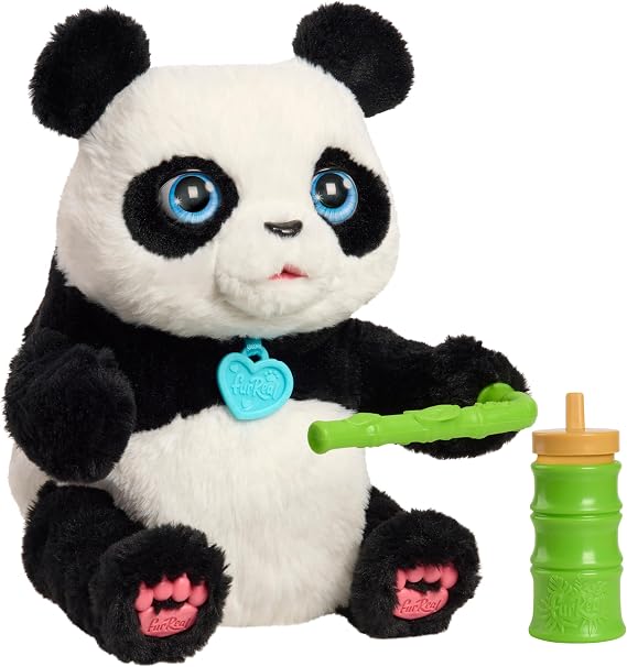 furReal Coco the Tumbling Panda, 10.5 Inch Interactive Panda Toy, for Boys and Girls, Ages 4 and Up
