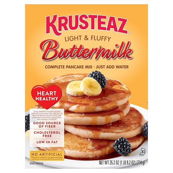Krusteaz Heart Healthy Pancake, 25.2 Oz