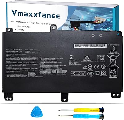 48Wh B31N1726 Long Line Battery Replacement for ASUS ROG Strix G531 G531GT-BI7N6 G531GT Series G15 G512LI G512 Series 11.4V 4240mAh
