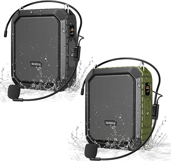 Voice Amplifier Black and Green