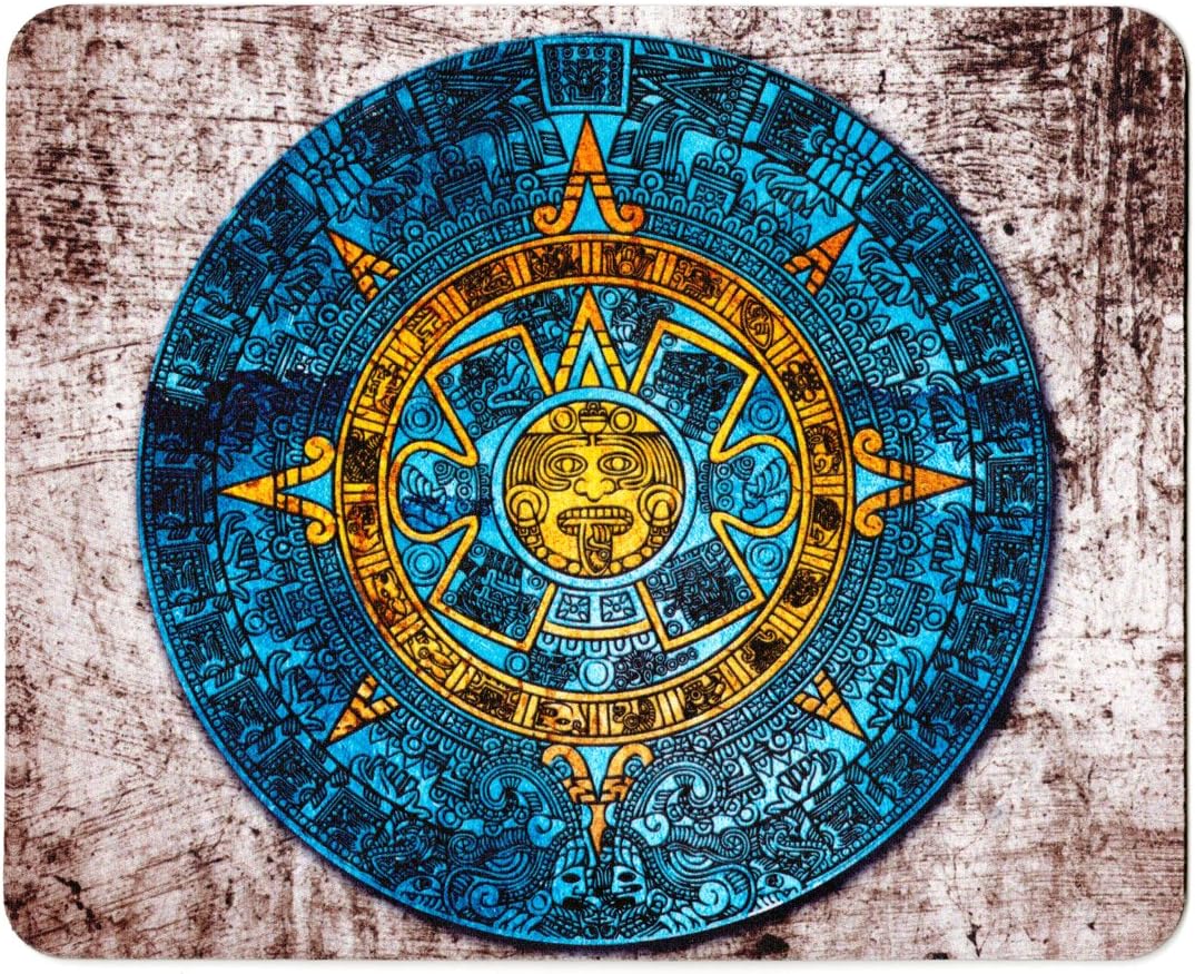 Mayan Calendar Mouse Pad, 9.25 × 7.62 × 18"