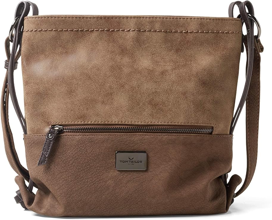 TOM TAILOR Women's Elin Shoulder Bag, One Size, Beige