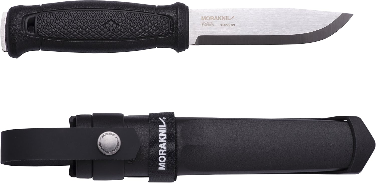 Morakniv Garberg Full Tang Fixed Blade Knife with Sandvik Stainless Steel Blade