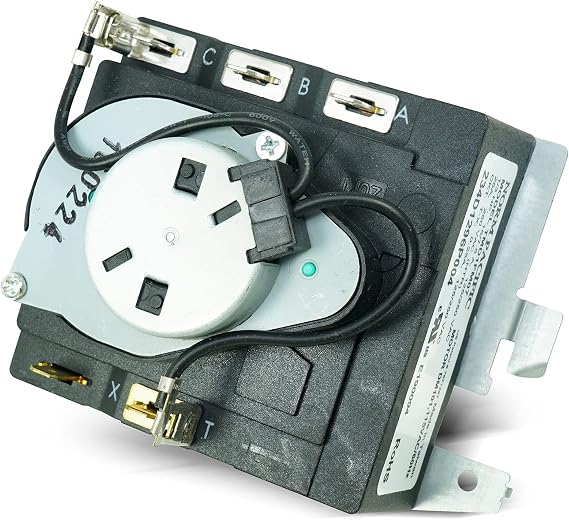 WE4M532 OEM Timer for GE Dryer WE04X25280 WE4M362 WE04M0532, 234D2377P005, 234D1296P004, TMD1FM07