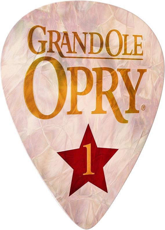 American Art Decor Grand Ole Opry Shaped and Embossed Heavy Gauge Metal Sign - 15.3125" x 16.3125"