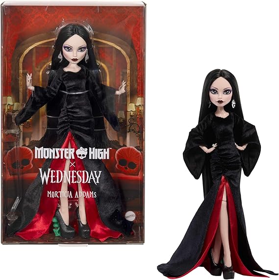 Monster High Koleksiyon Wednesday Morticia Bebek JLK99