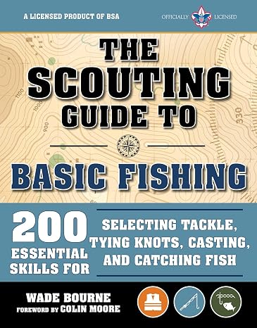 The Scouting Guide to Basic Fishing: An Officially-Licensed Book of the Boy Scouts of America: 200 Essential Skills for Selecting Tackle, Tying Knots, Casting, and Catching Fish | cycling-equipment