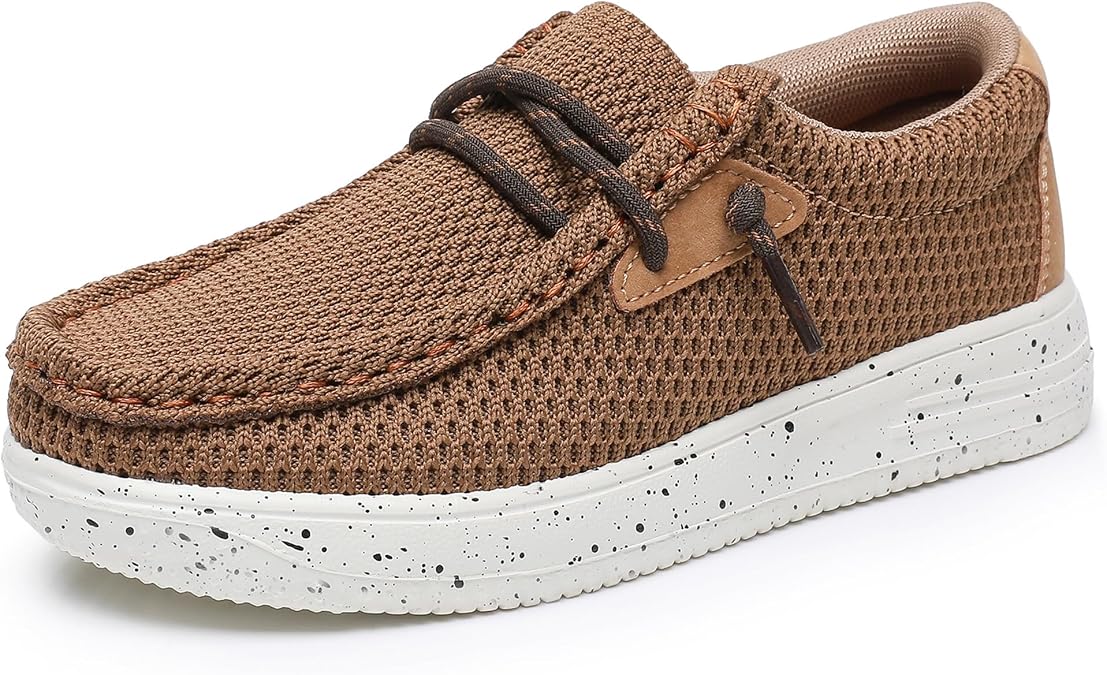Felabo Kids Loafers for Boys Girls Slip On Casual Walking Shoes