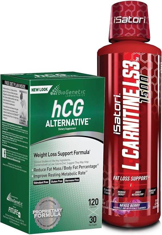 BioGenetic Laboratories L-Carnitine LS3 Mixed Berry 1500mg (32 Servings) & BioGenetic Labs