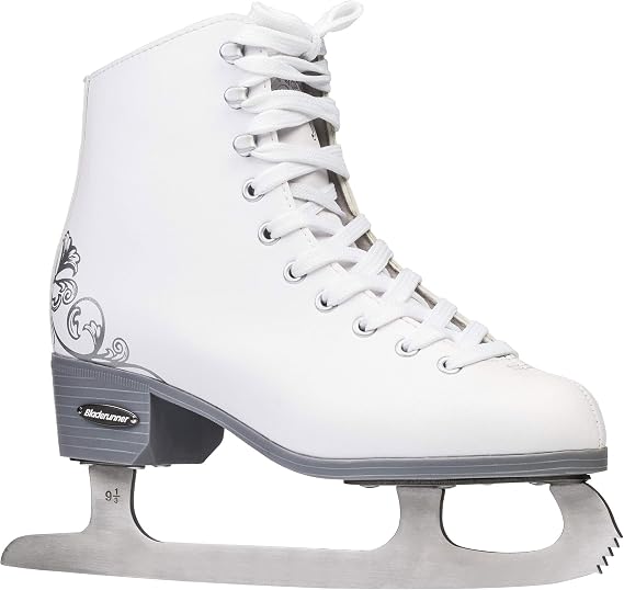 Bladerunner Ice by Rollerblade Allure Girls Figure Skate, White, Ice Skates