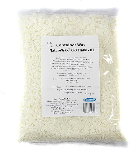 Mouldmaster Nature Soy Wax C3, Off White, 1kg (CNW02)