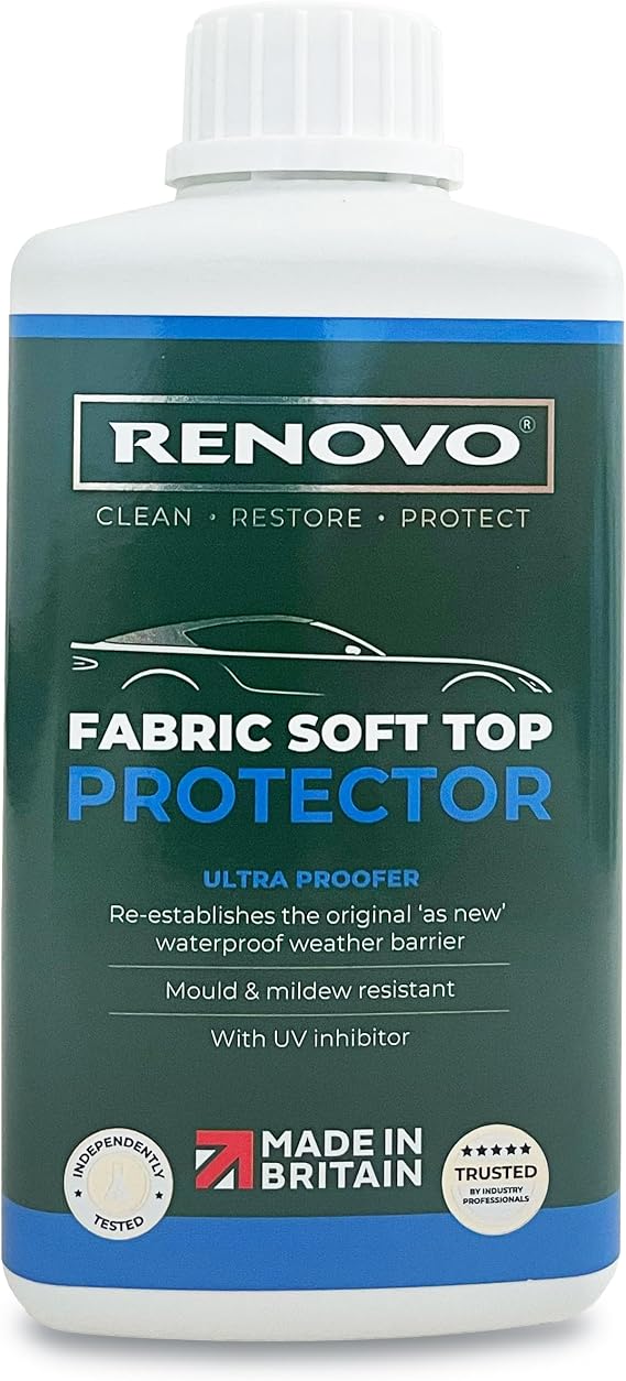 Renovo International RHRGRE5001135 Soft Top Reviver, 500 ml, Dark Green, 500ml