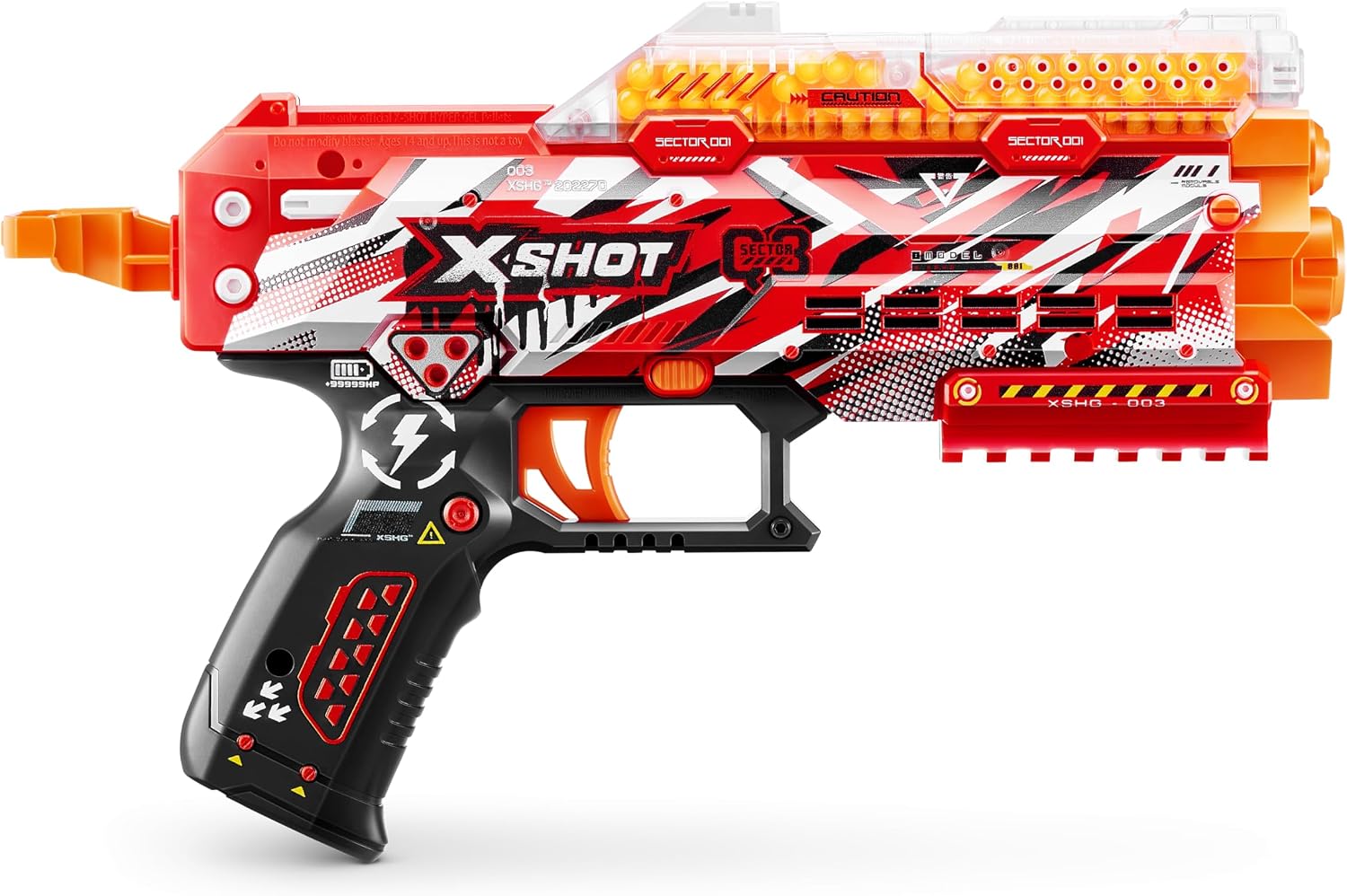 XSHOT Hyper Gel Stinger Blaster mit 1.000 Hyper Gel-Kugeln