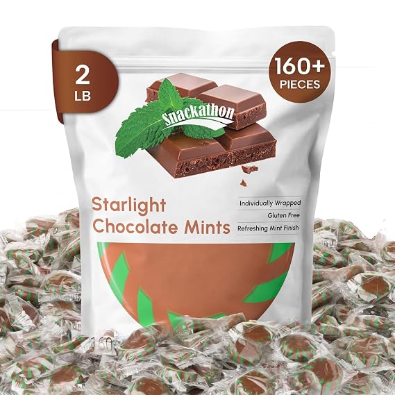 Starlight Candy, Individually Wrapped (Chocolate, 2 Pound)