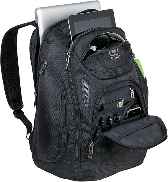 OGIO 411065 Mercury 17" Computer Laptop Backpack, Black